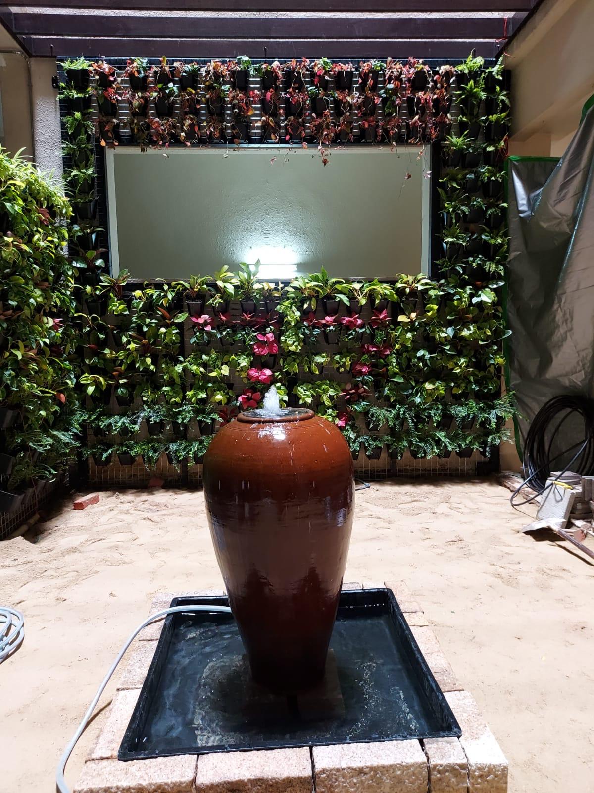 Commercial Green Wall Installation